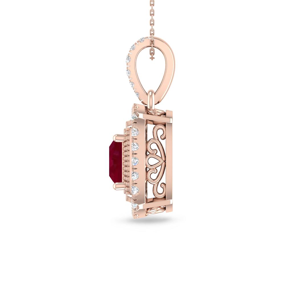 Rose Gold - Ruby