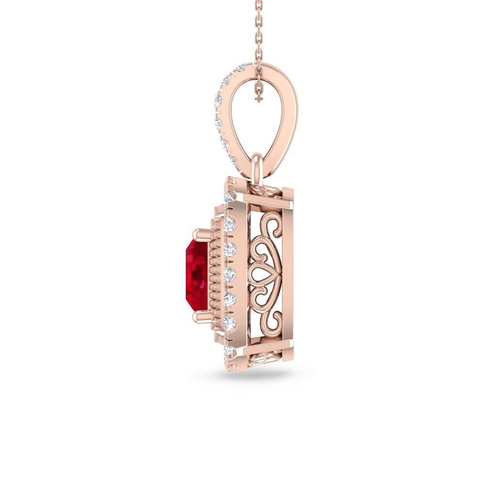 Rose Gold - Ruby