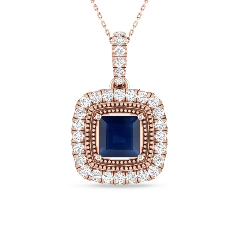 Rose Gold - Sapphire