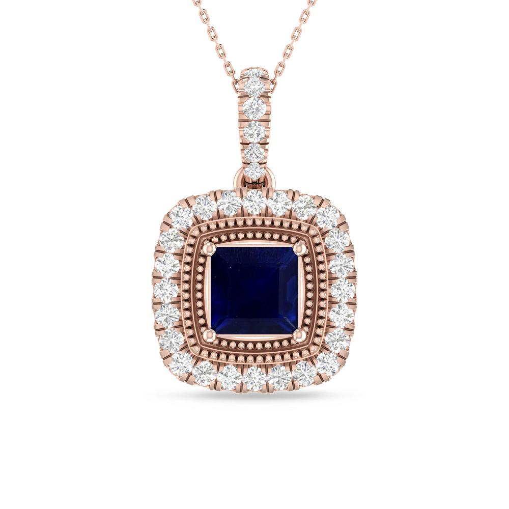 Rose Gold - Sapphire
