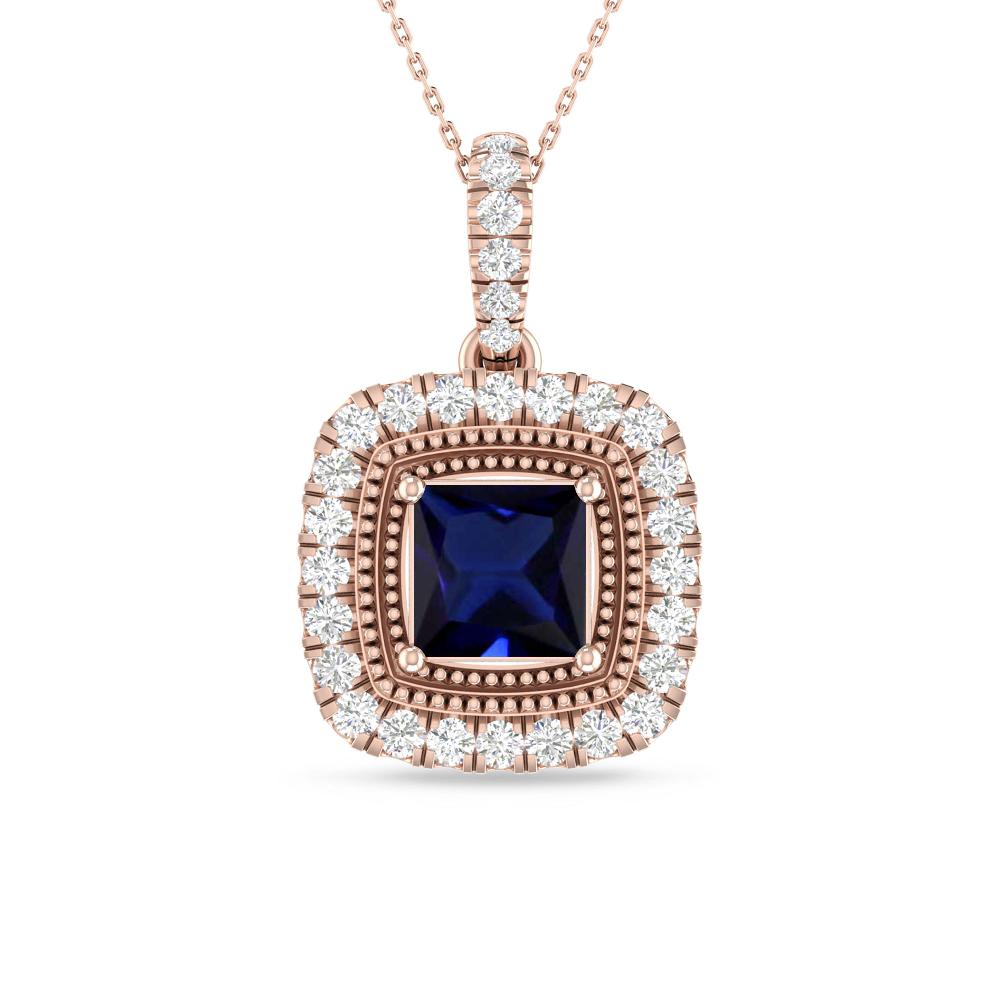 Rose Gold - Sapphire