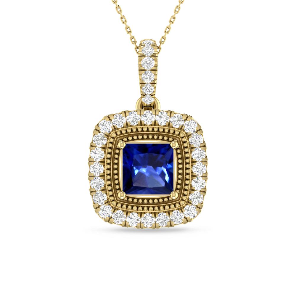 Yellow Gold - Sapphire