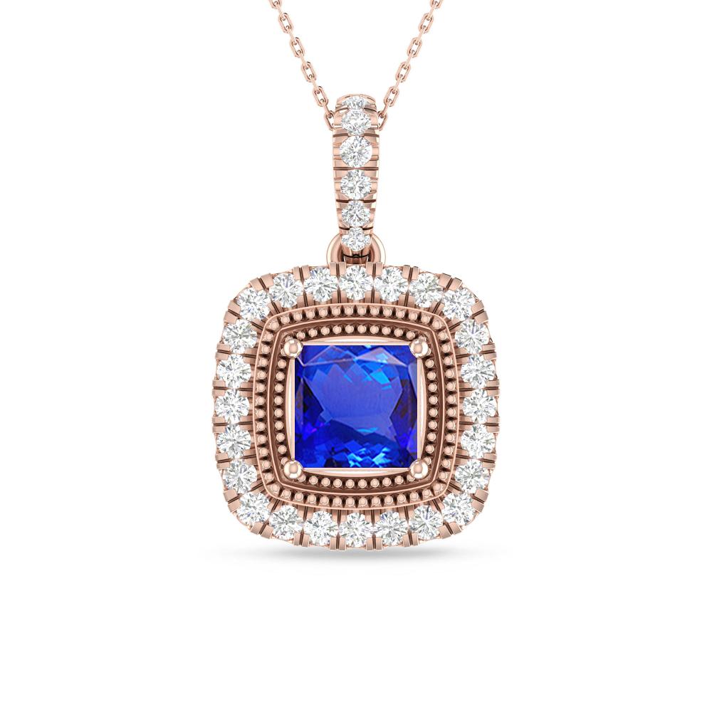 Rose Gold - Tanzanite