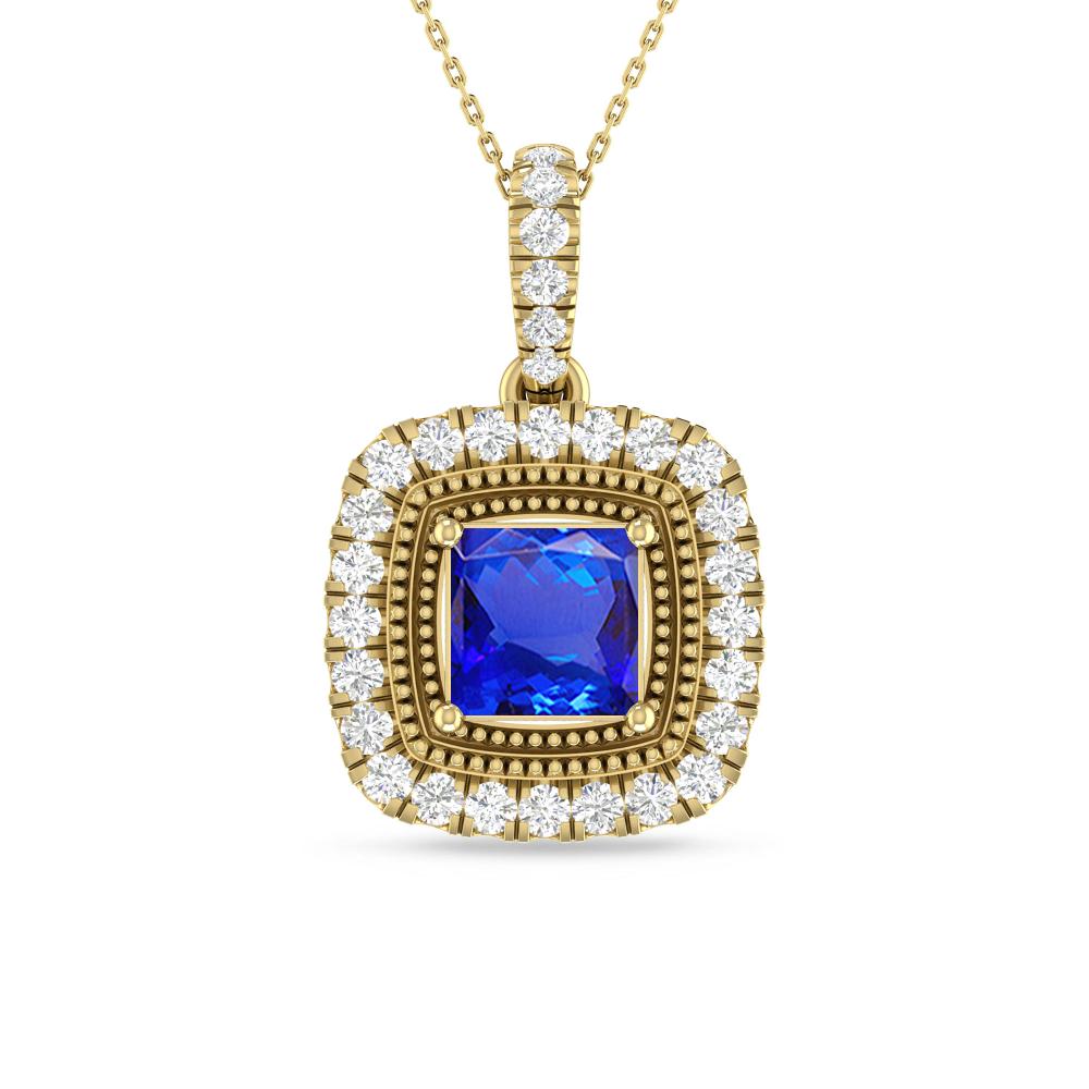 Yellow Gold - Tanzanite