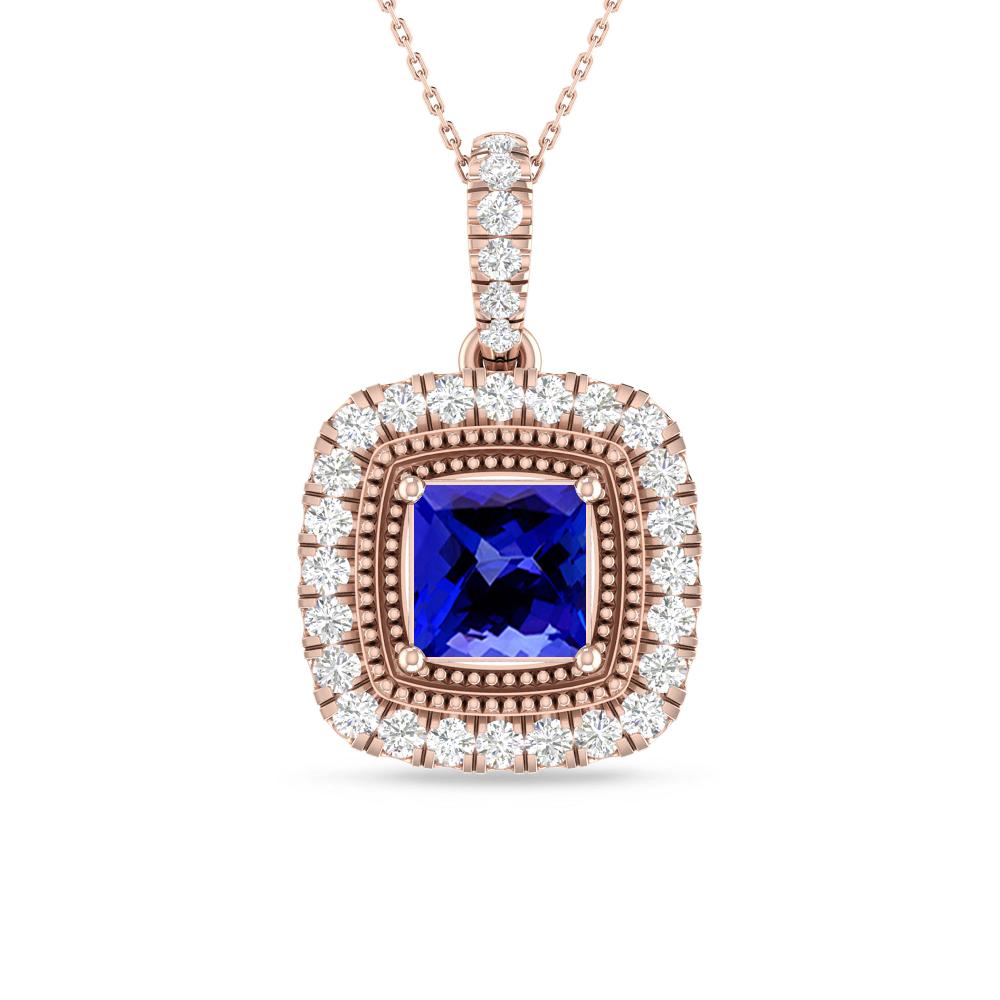 Rose Gold - Tanzanite