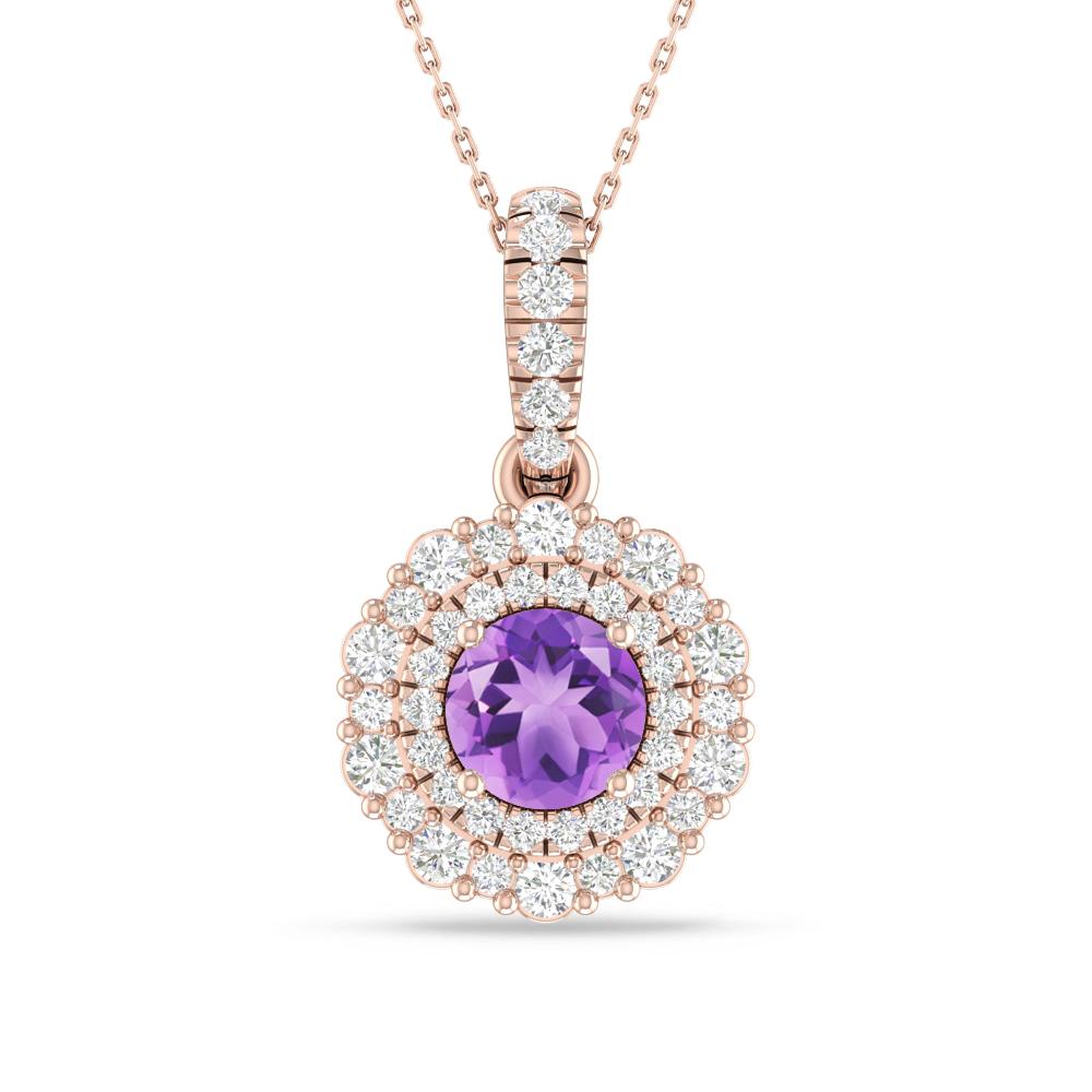 Rose Gold - Amethyst