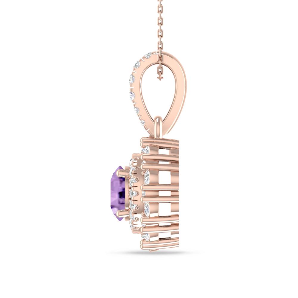 Rose Gold - Amethyst