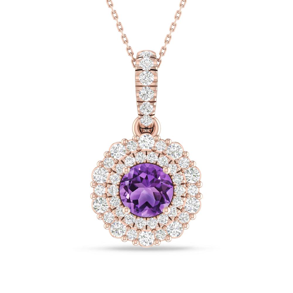 Rose Gold - Amethyst