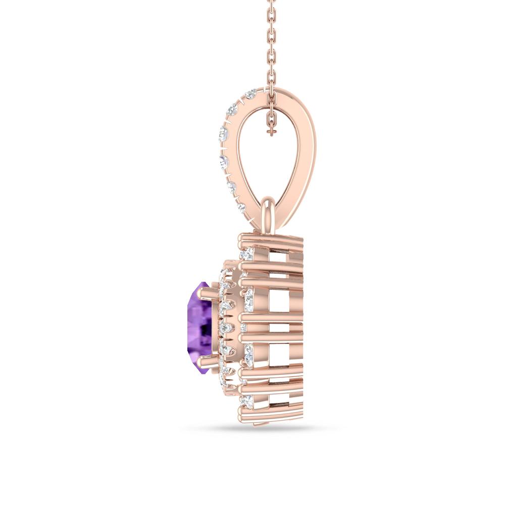 Rose Gold - Amethyst