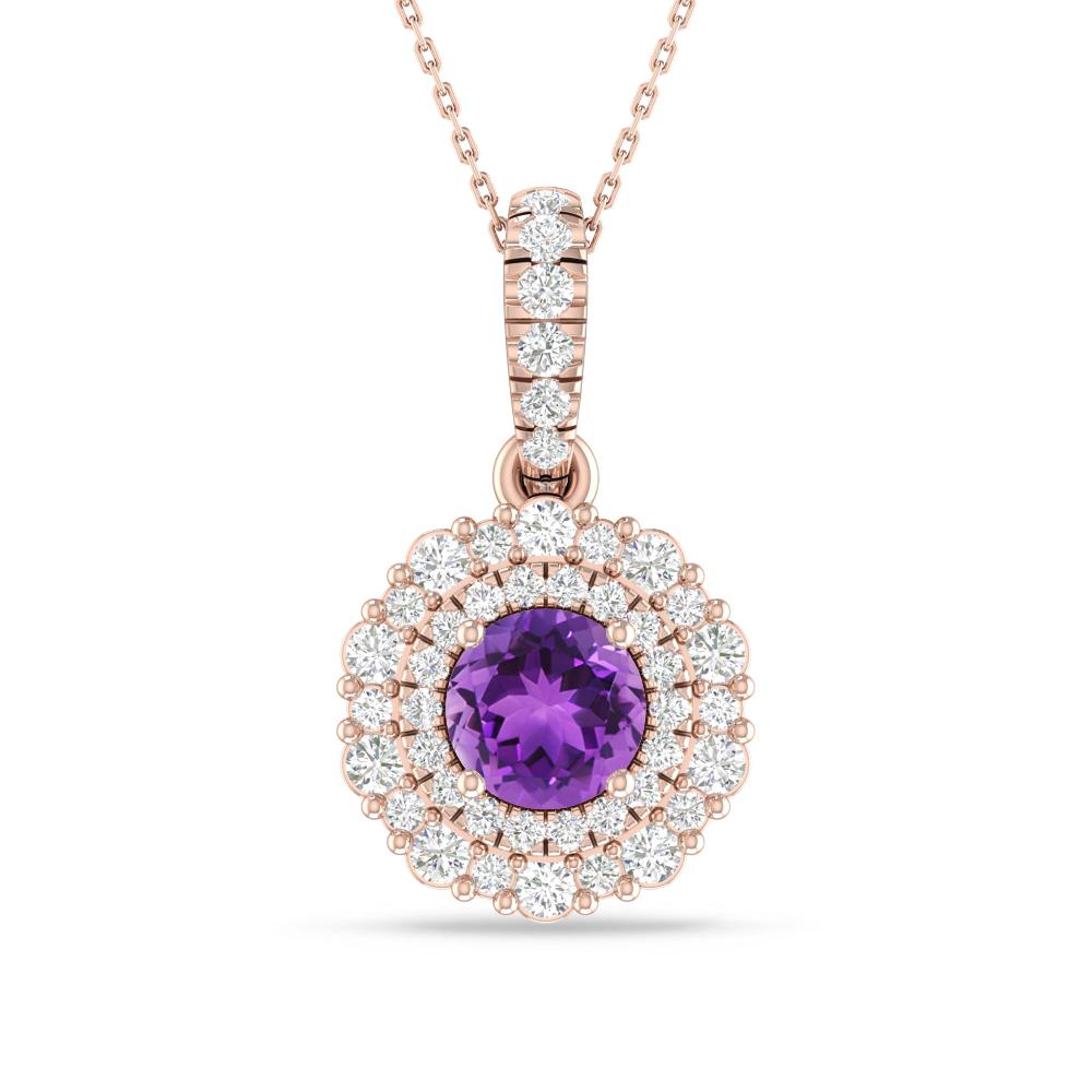 Rose Gold - Amethyst
