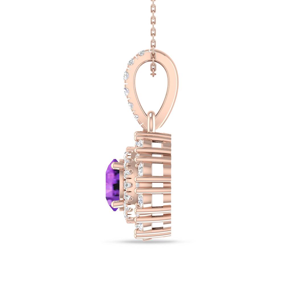 Rose Gold - Amethyst
