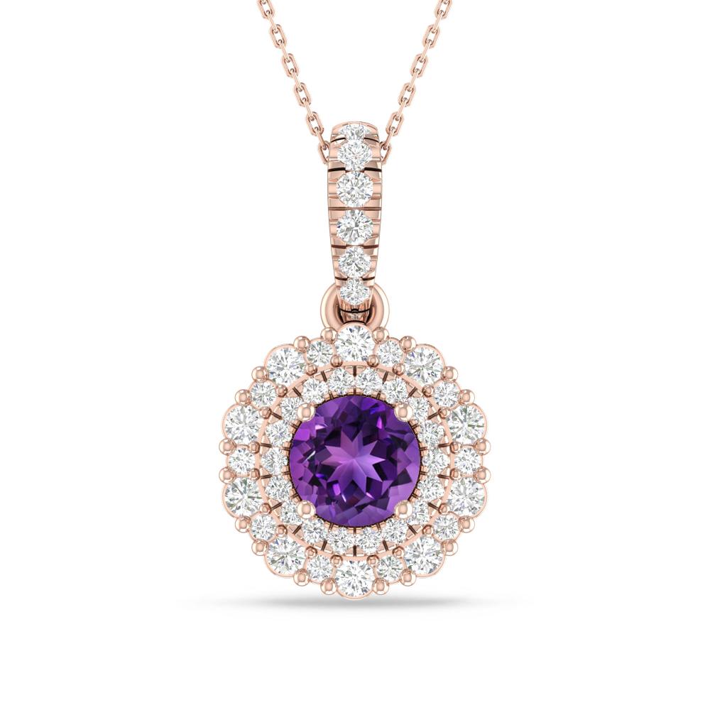 Rose Gold - Amethyst