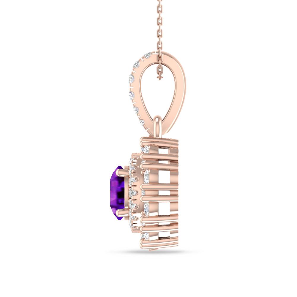 Rose Gold - Amethyst