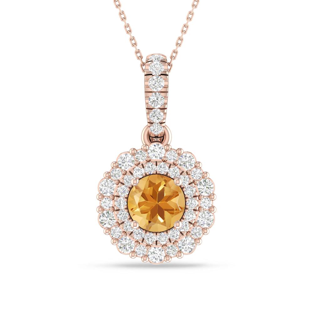 Rose Gold - Citrine