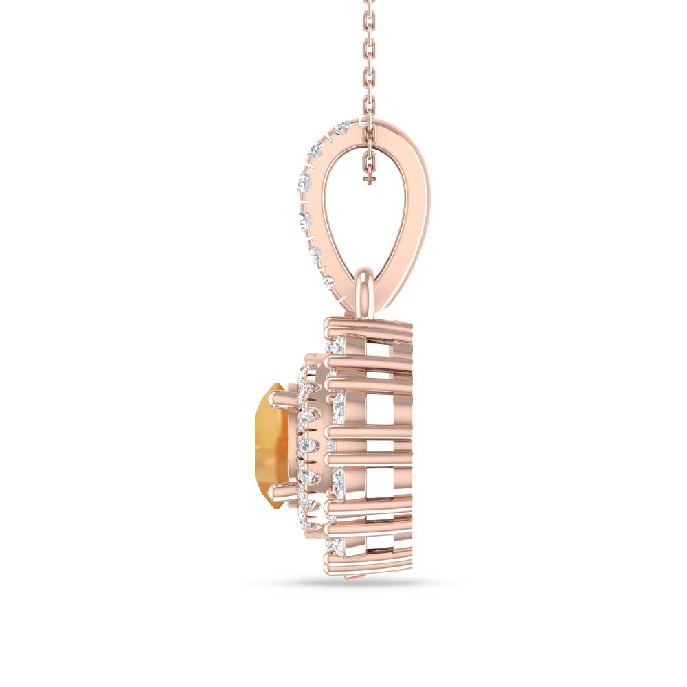 Rose Gold - Citrine