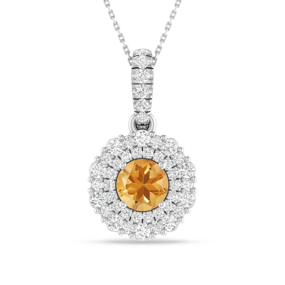 White Gold - Citrine
