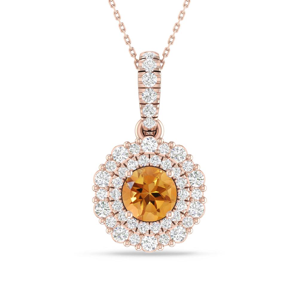 Rose Gold - Citrine
