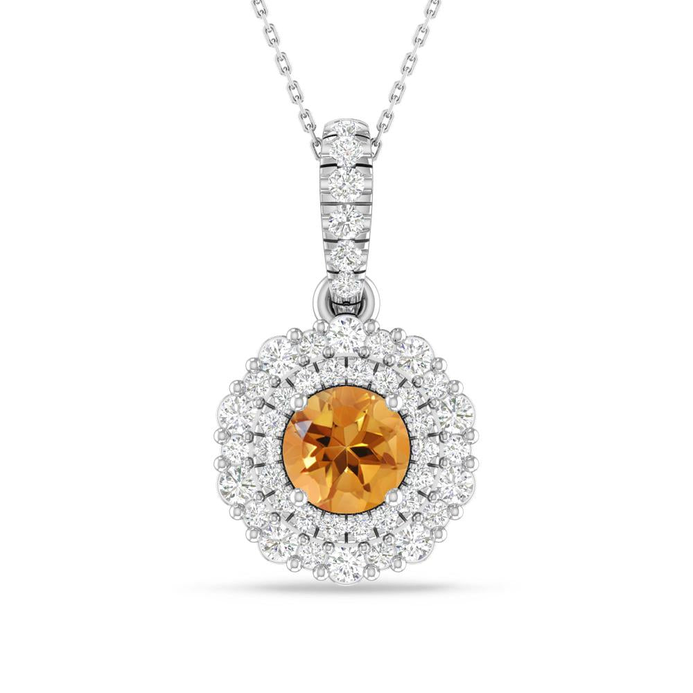 White Gold - Citrine