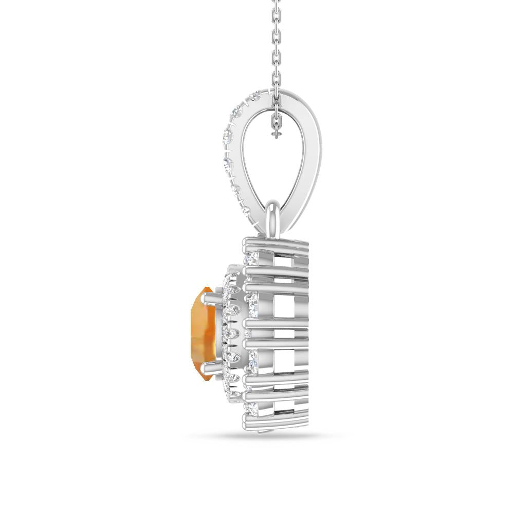 White Gold - Citrine