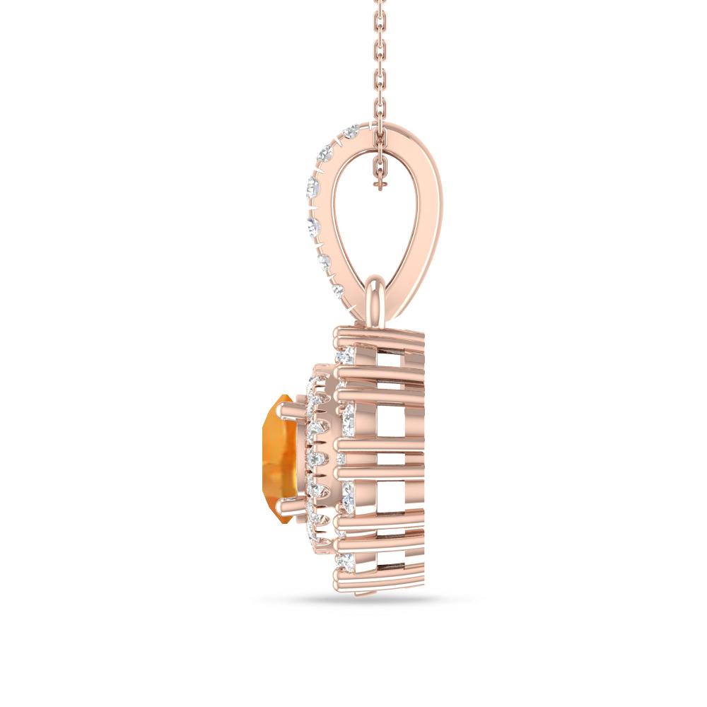 Rose Gold - Citrine