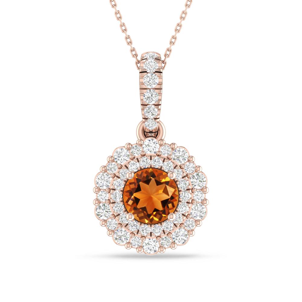 Rose Gold - Citrine