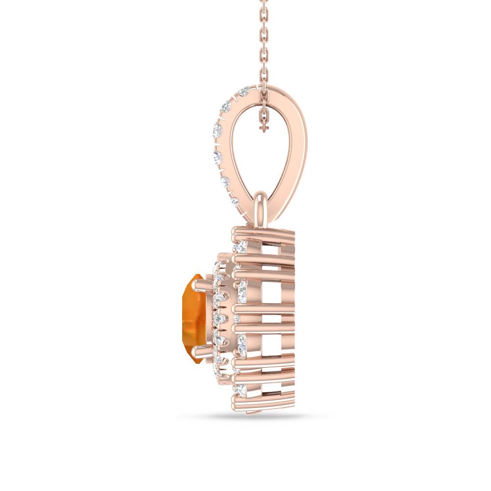 Rose Gold - Citrine