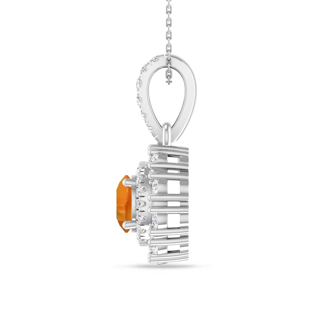 White Gold - Citrine