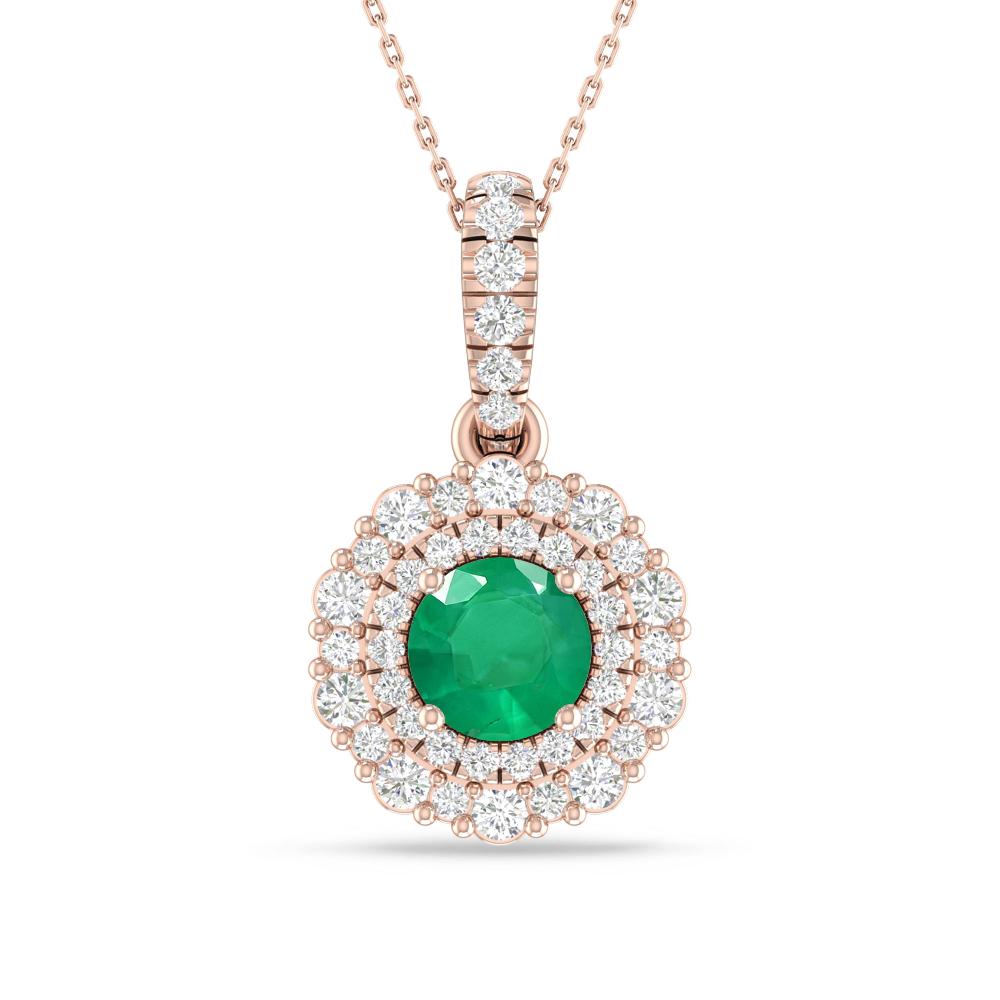 Rose Gold - Emerald