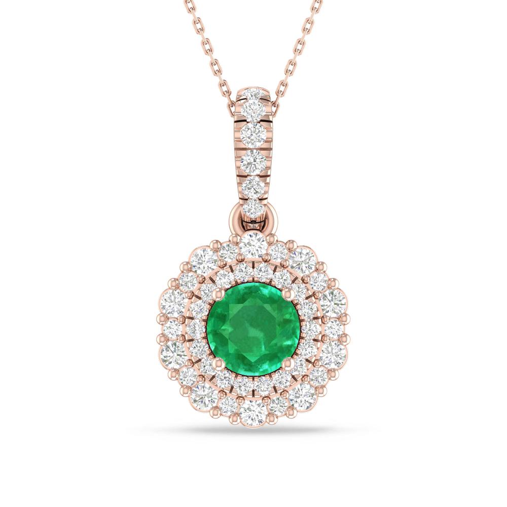 Rose Gold - Emerald