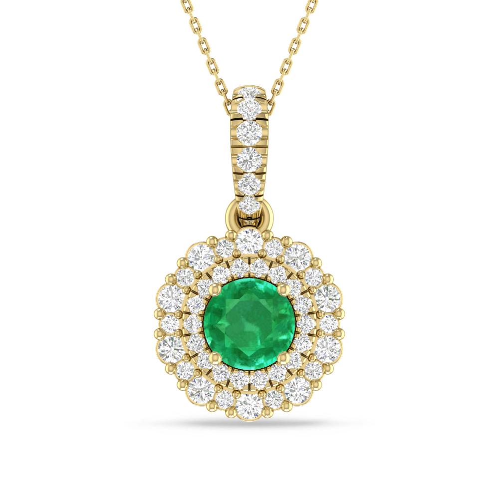 Yellow Gold - Emerald