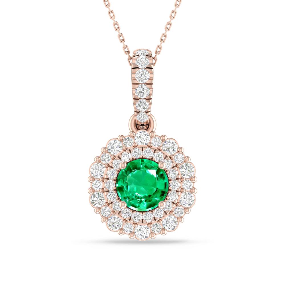 Rose Gold - Emerald