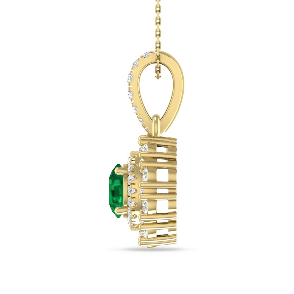 Yellow Gold - Emerald