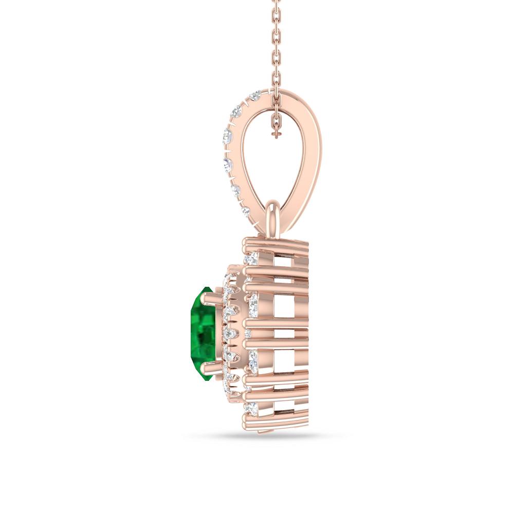Rose Gold - Emerald
