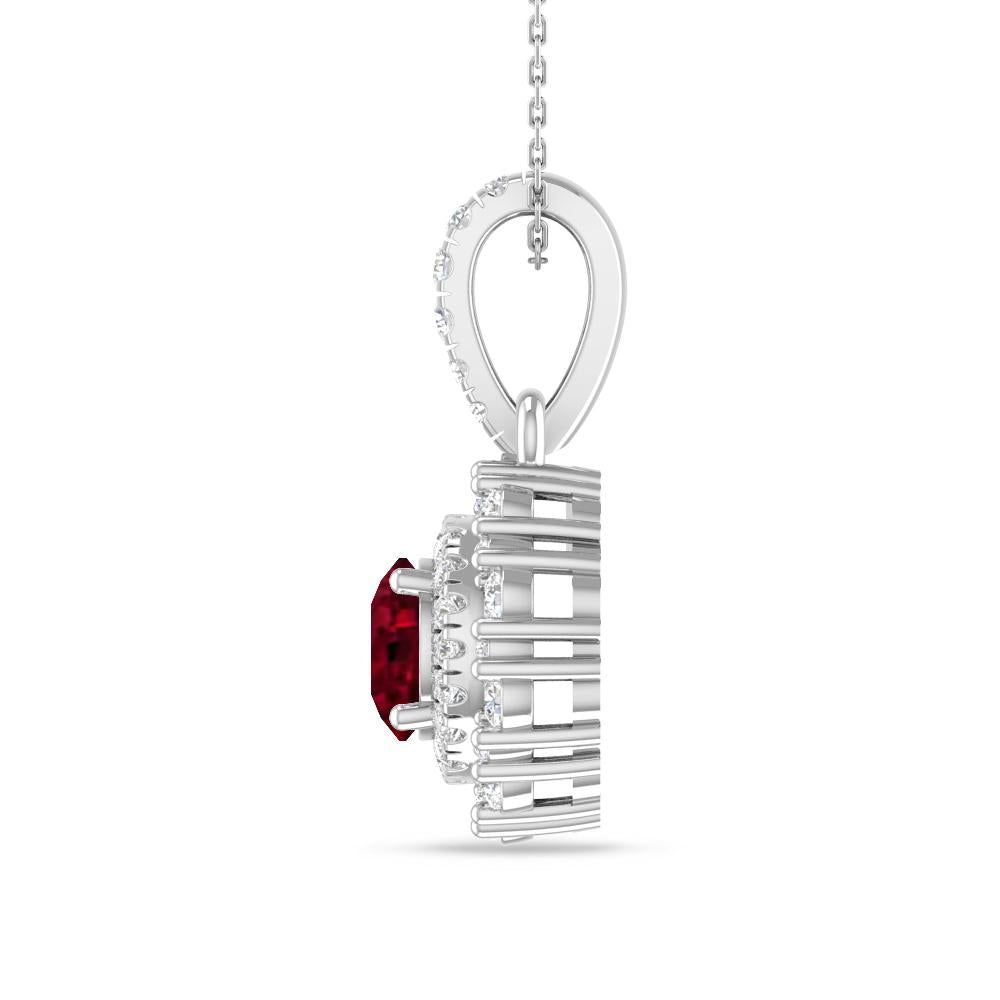 White Gold - Garnet