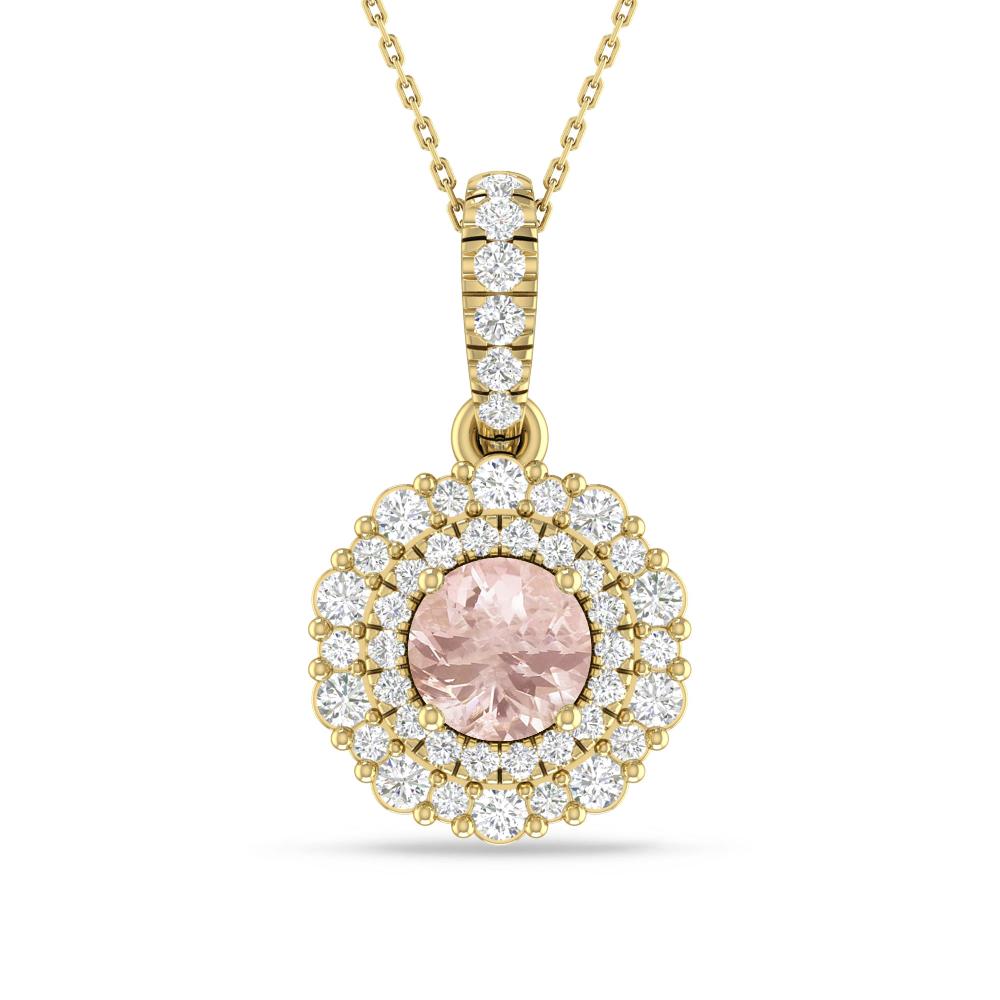 Yellow Gold - Morganite