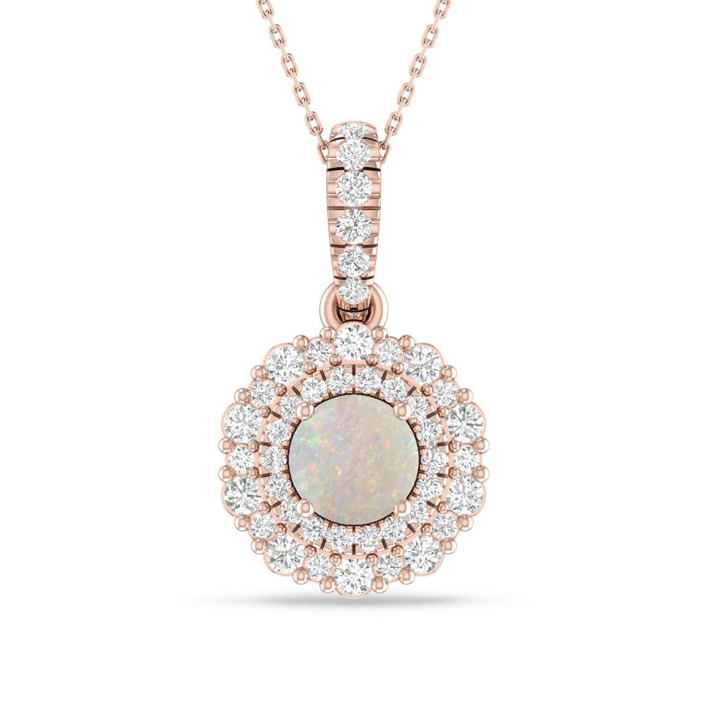 Rose Gold - Opal