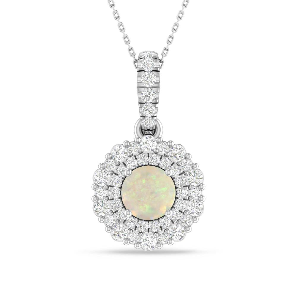 White Gold - Opal