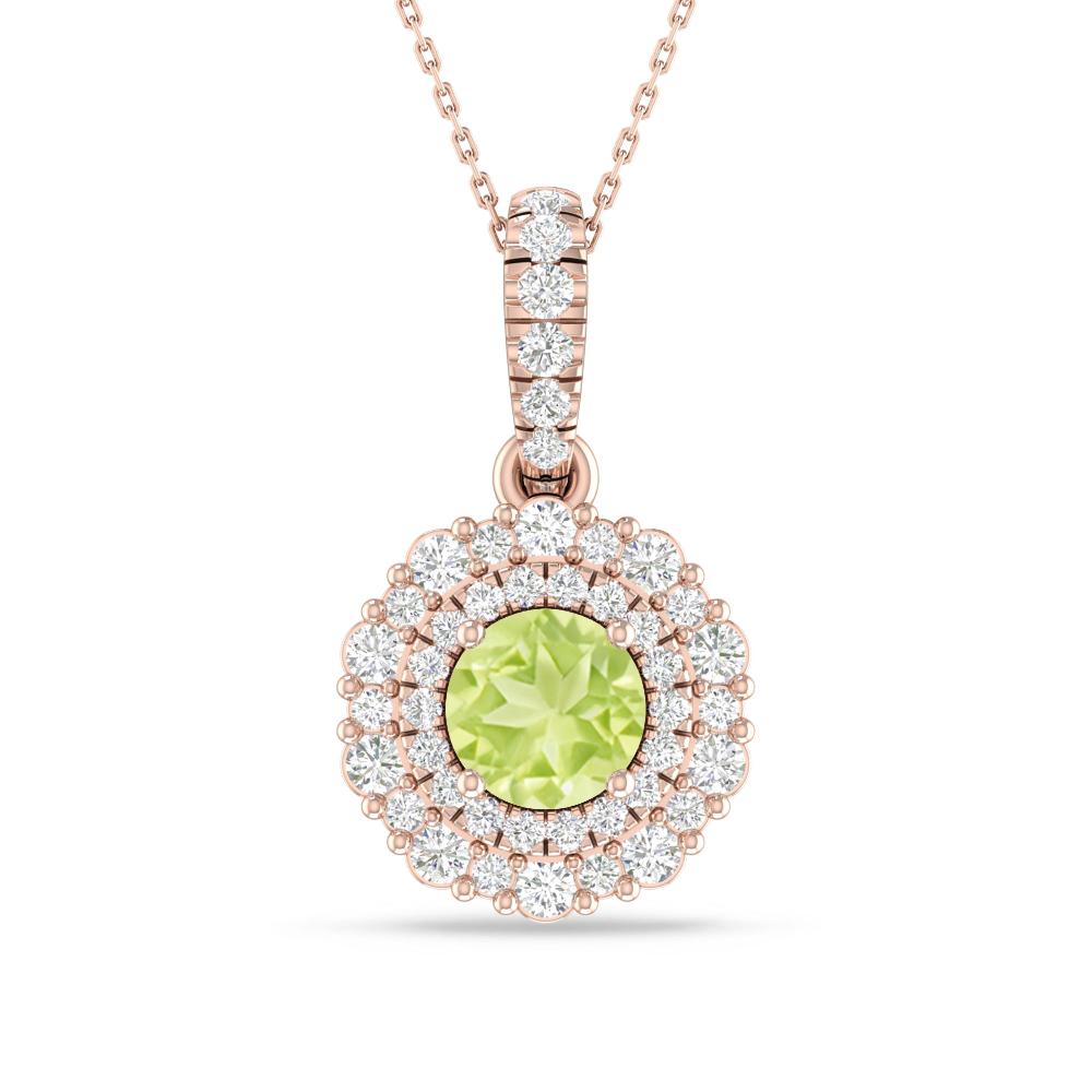 Rose Gold - Peridot