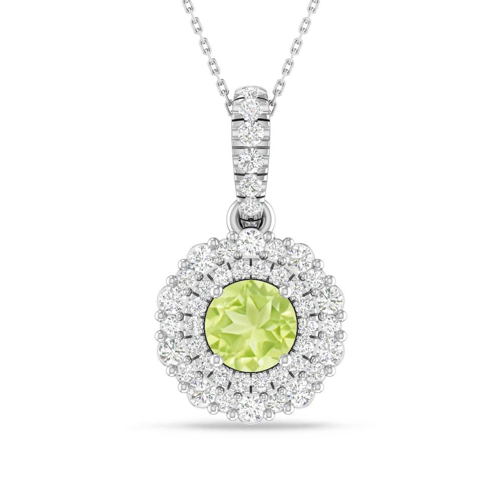 White Gold - Peridot