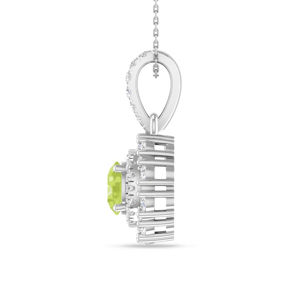 White Gold - Peridot