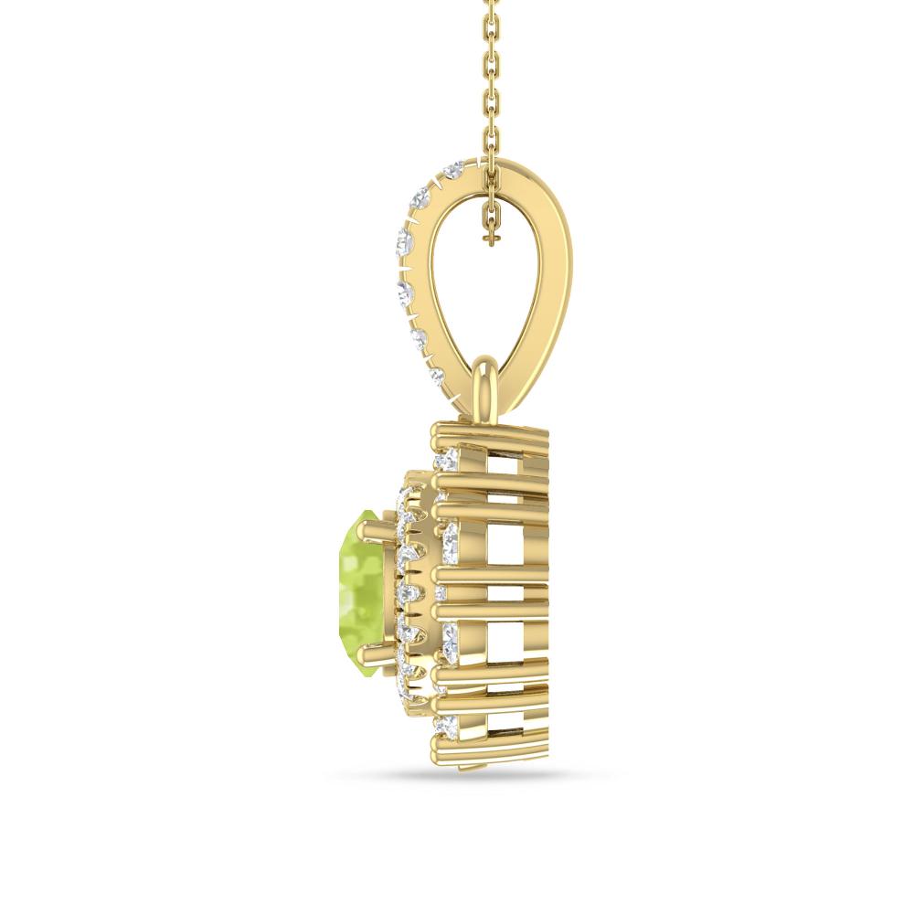 Yellow Gold - Peridot