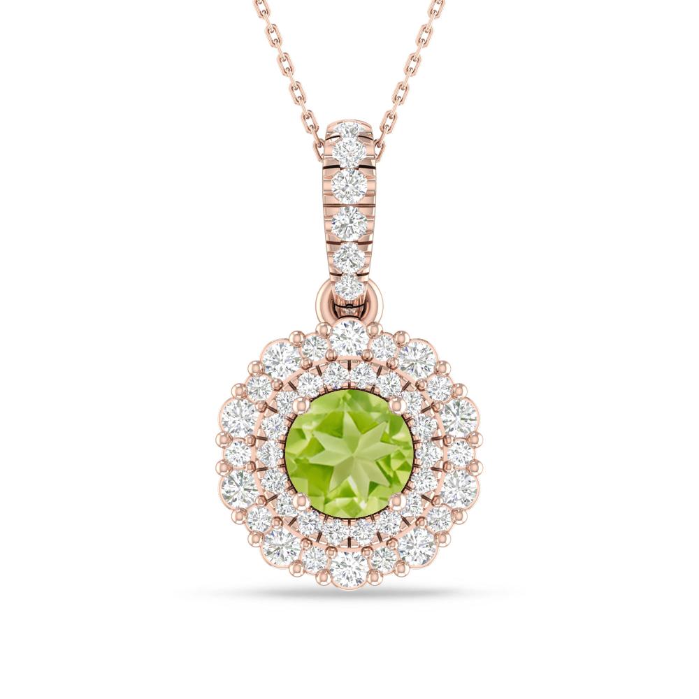 Rose Gold - Peridot