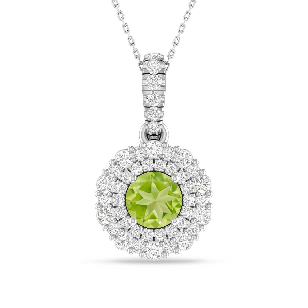 White Gold - Peridot