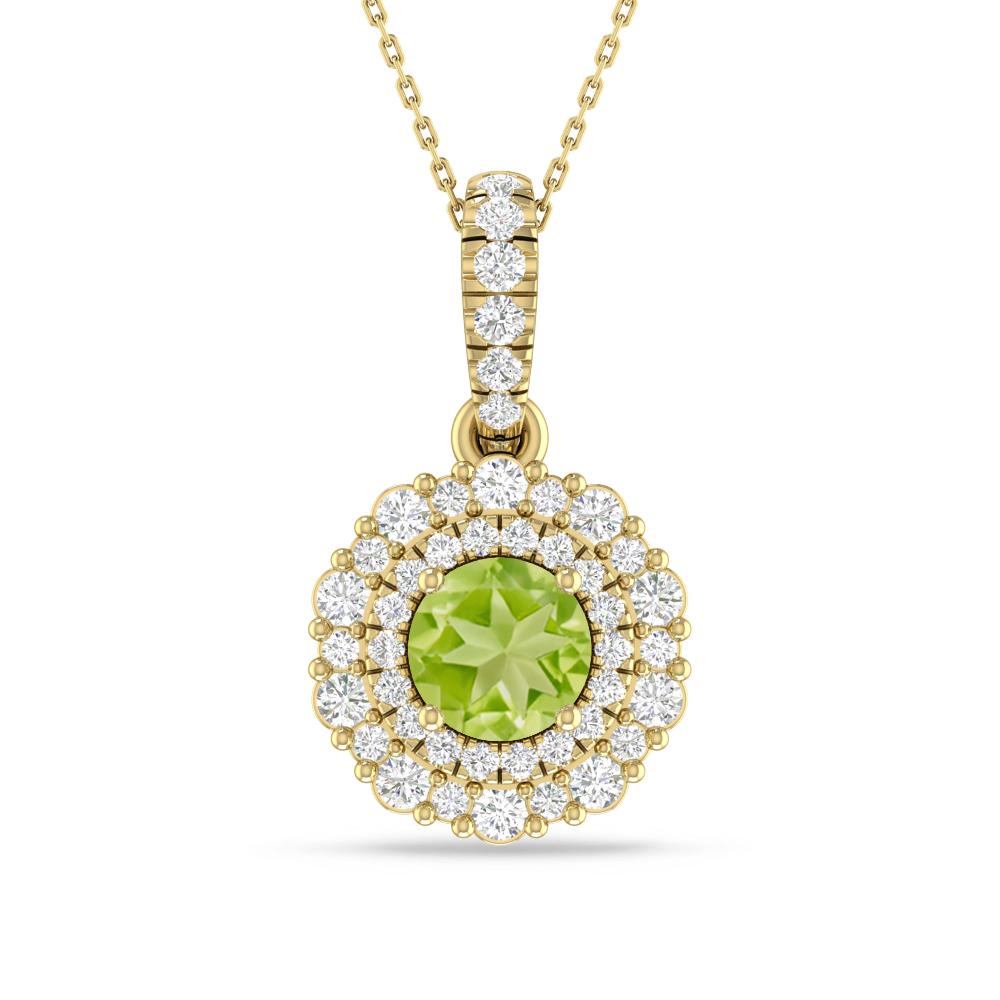 Yellow Gold - Peridot