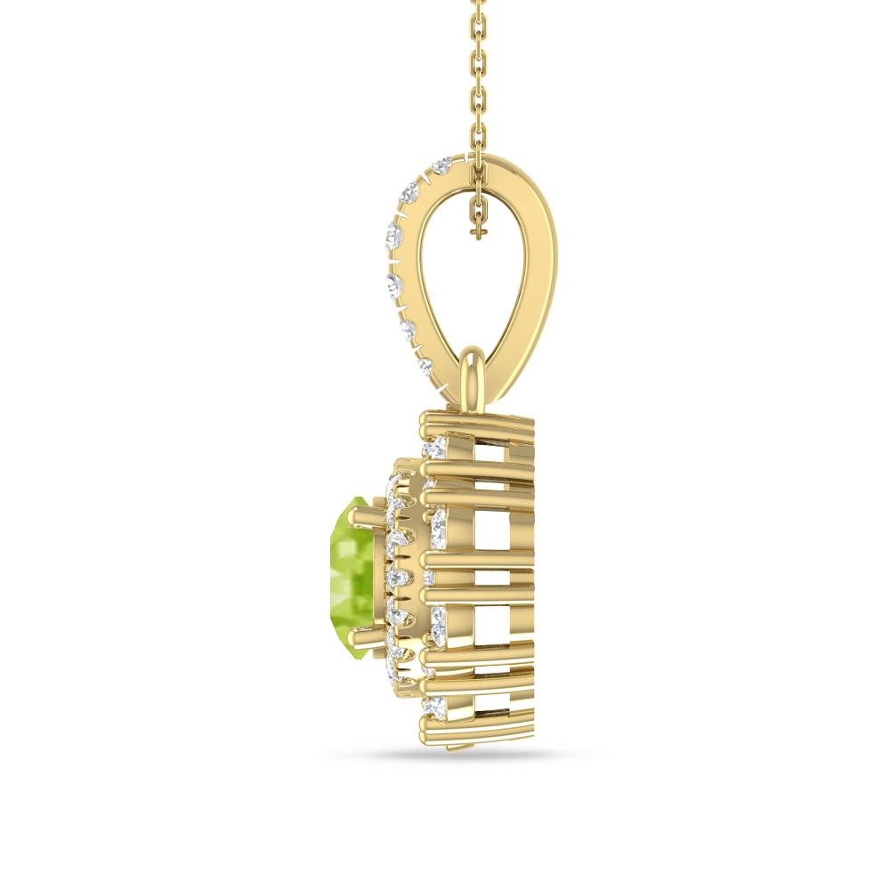 Yellow Gold - Peridot