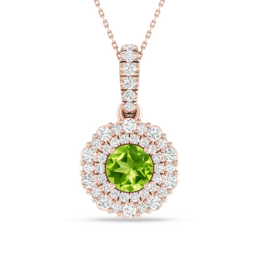 Rose Gold - Peridot