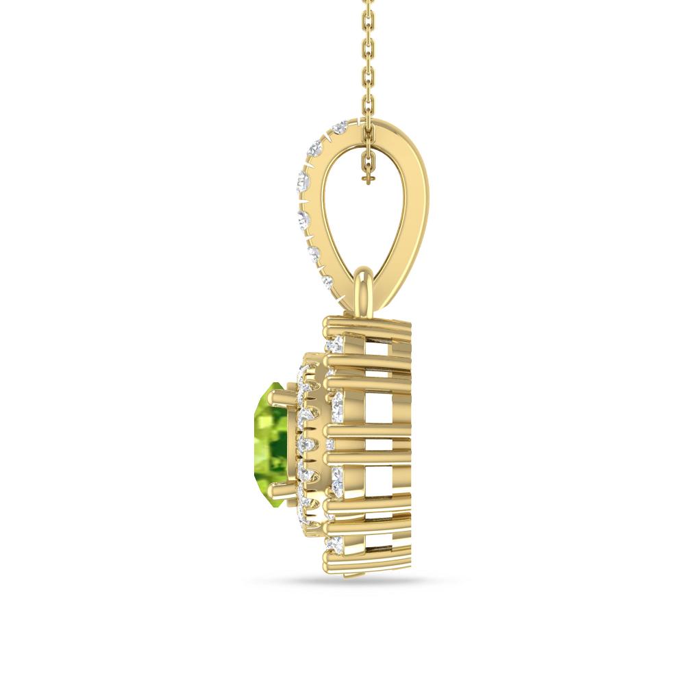 Yellow Gold - Peridot