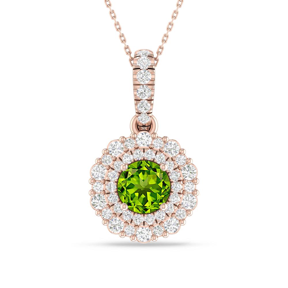 Rose Gold - Peridot