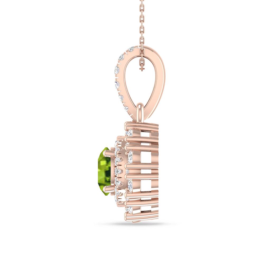 Rose Gold - Peridot