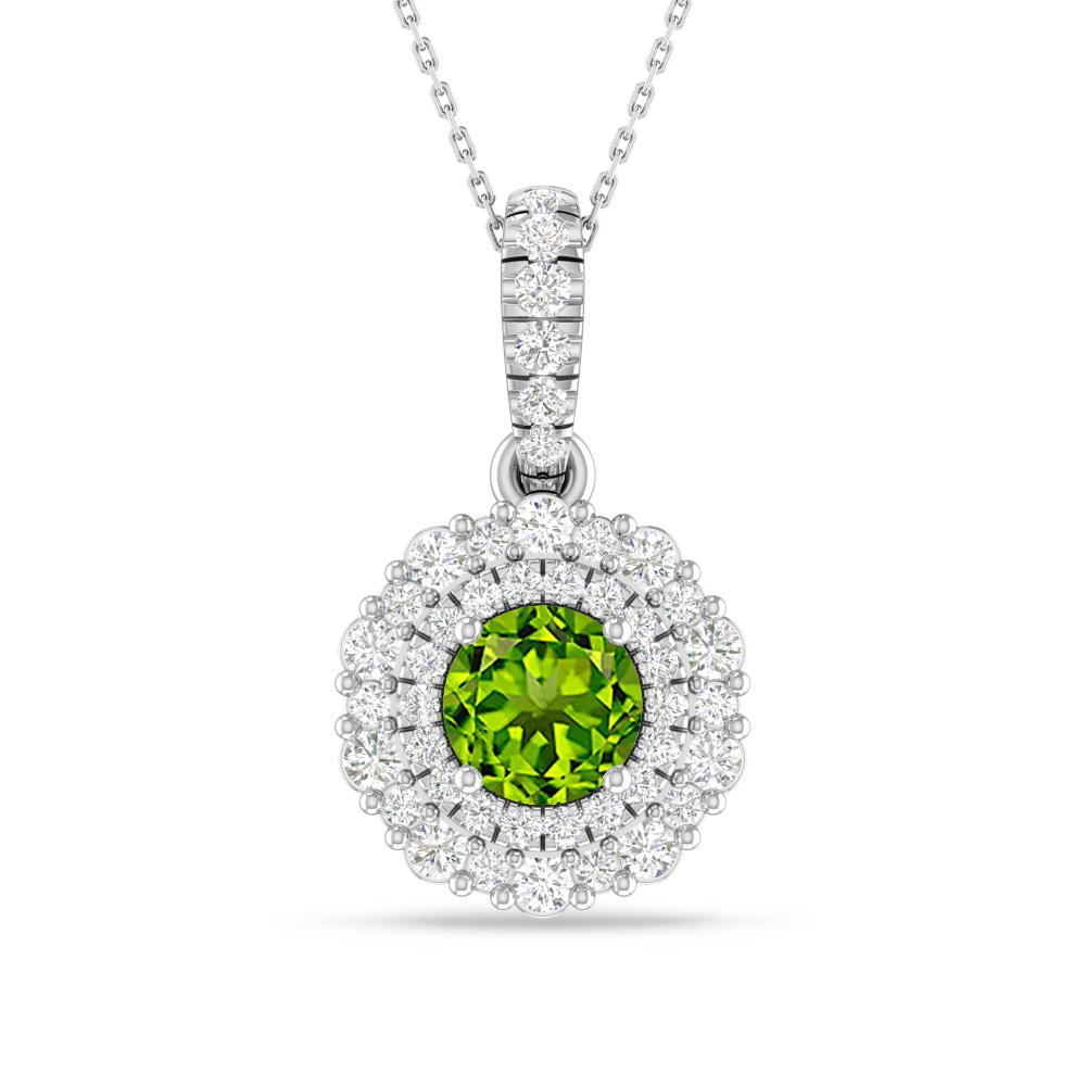 White Gold - Peridot